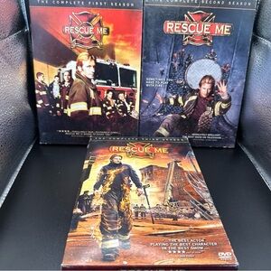Rescue Me: Seasons 1-3 Boxsets 1 2 3 DVD LOT pre owned